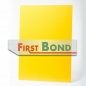Preview: Aluverbundplatten Beige, Rückseite in Gelb von FirstBond.de