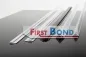 Preview: H-Profil Plattenverbinder Weiß 3mm / 2 Stk. 1280mm 2