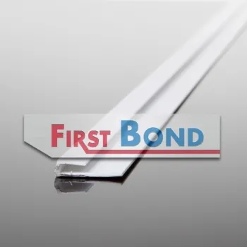 U-Profil Weiß für 4mm AluminiumVerbundPlatten: 2 Stück 1280mm