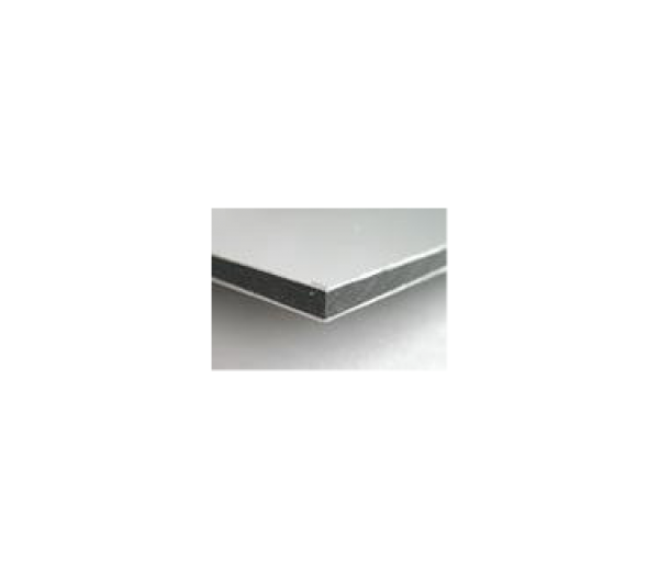 GRATIS MUSTER 3mm AluVerbundplatte Weiß/glanz~RAL9016