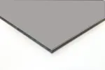 GRATIS MUSTER 3mm AluVerbundplatte Mausgrau/matt~RAL7005