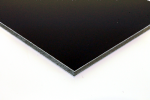 AluVerbundplatte 3mm/3050x1500mm Schwarz~RAL9005